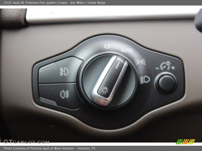 Ibis White / Velvet Beige 2015 Audi A5 Premium Plus quattro Coupe