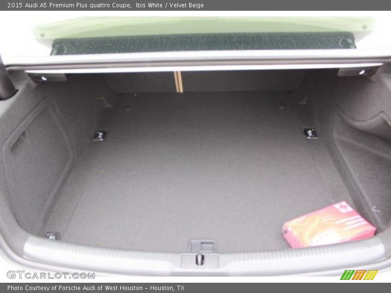 Ibis White / Velvet Beige 2015 Audi A5 Premium Plus quattro Coupe