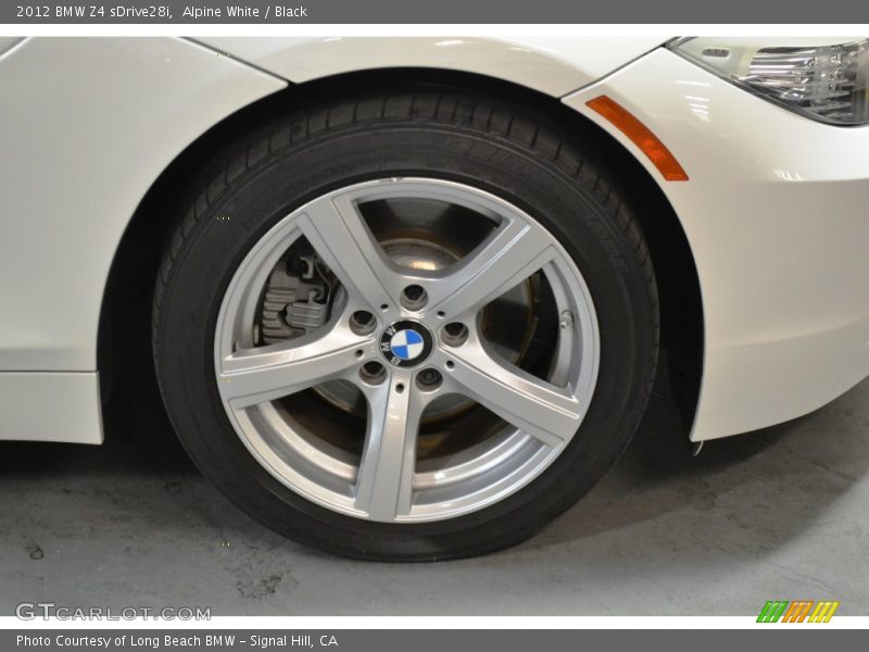 Alpine White / Black 2012 BMW Z4 sDrive28i