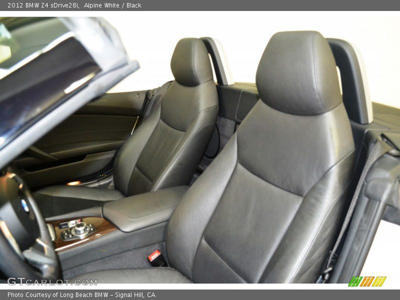 Alpine White / Black 2012 BMW Z4 sDrive28i