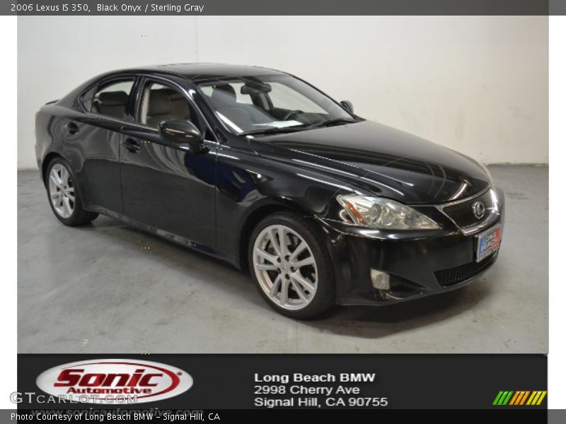 Black Onyx / Sterling Gray 2006 Lexus IS 350