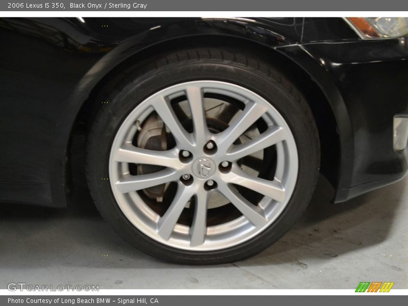 Black Onyx / Sterling Gray 2006 Lexus IS 350