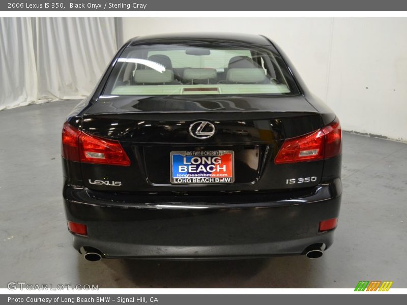 Black Onyx / Sterling Gray 2006 Lexus IS 350