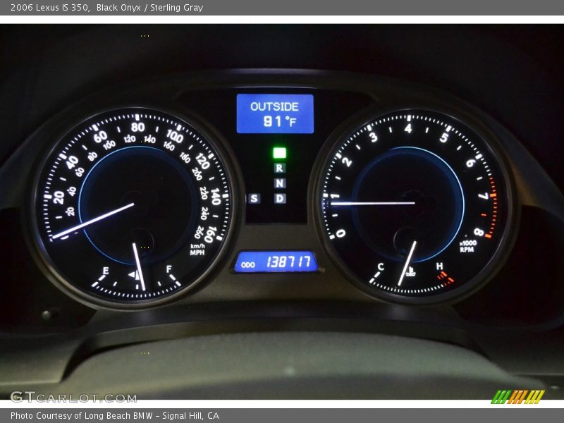Black Onyx / Sterling Gray 2006 Lexus IS 350