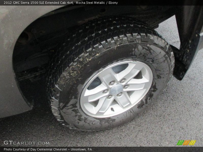 Mocha Steel Metallic / Ebony 2012 GMC Sierra 1500 SLE Extended Cab 4x4