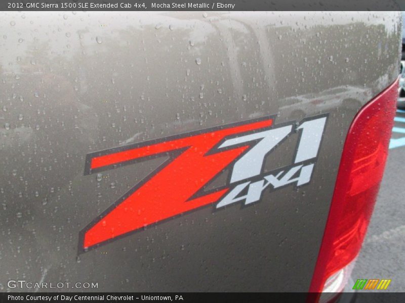Mocha Steel Metallic / Ebony 2012 GMC Sierra 1500 SLE Extended Cab 4x4