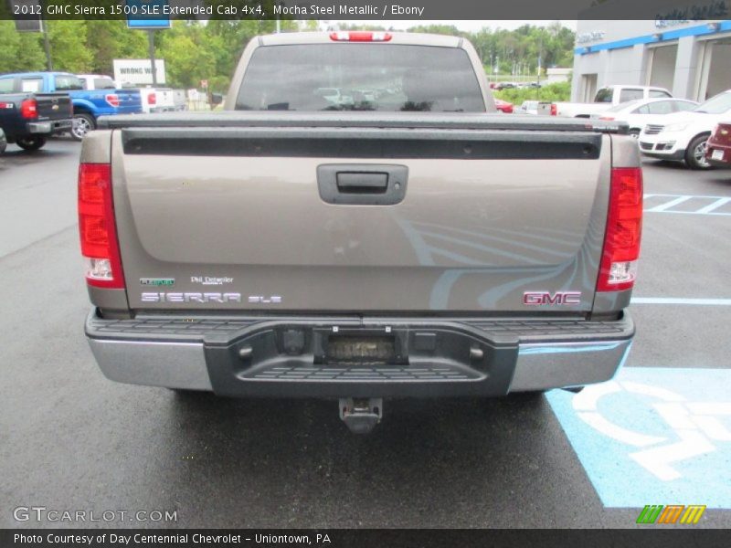 Mocha Steel Metallic / Ebony 2012 GMC Sierra 1500 SLE Extended Cab 4x4