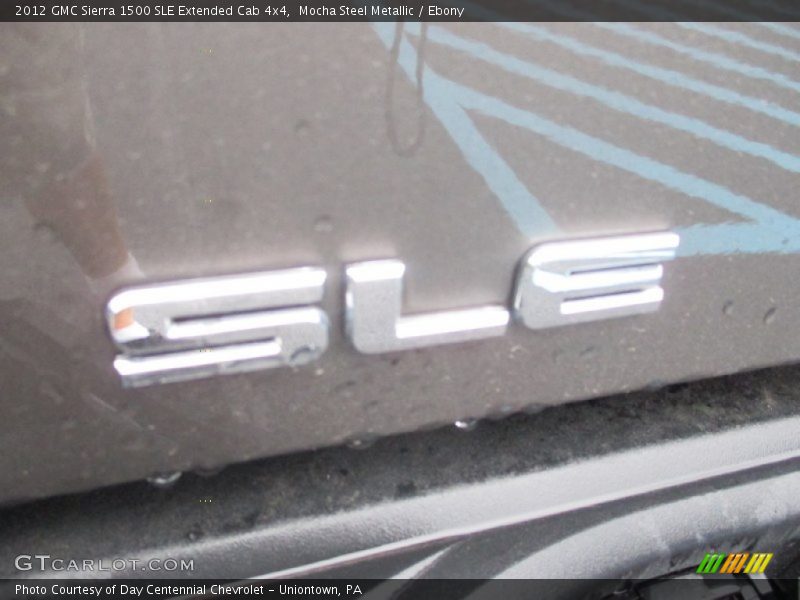 Mocha Steel Metallic / Ebony 2012 GMC Sierra 1500 SLE Extended Cab 4x4