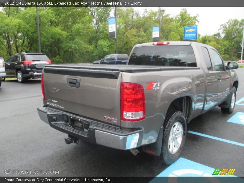 Mocha Steel Metallic / Ebony 2012 GMC Sierra 1500 SLE Extended Cab 4x4