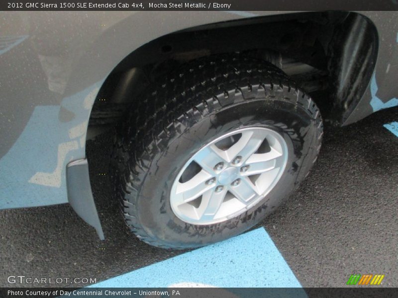 Mocha Steel Metallic / Ebony 2012 GMC Sierra 1500 SLE Extended Cab 4x4