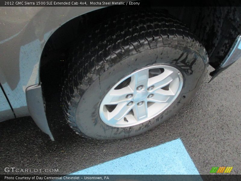 Mocha Steel Metallic / Ebony 2012 GMC Sierra 1500 SLE Extended Cab 4x4