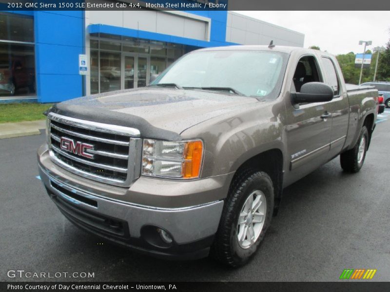 Front 3/4 View of 2012 Sierra 1500 SLE Extended Cab 4x4