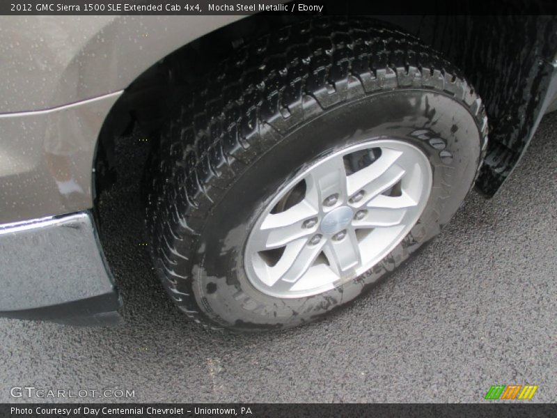 Mocha Steel Metallic / Ebony 2012 GMC Sierra 1500 SLE Extended Cab 4x4