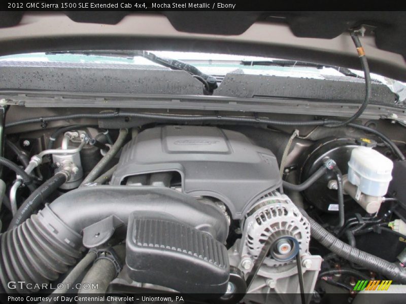 Mocha Steel Metallic / Ebony 2012 GMC Sierra 1500 SLE Extended Cab 4x4