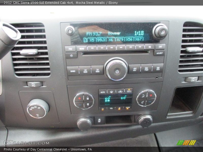 Mocha Steel Metallic / Ebony 2012 GMC Sierra 1500 SLE Extended Cab 4x4