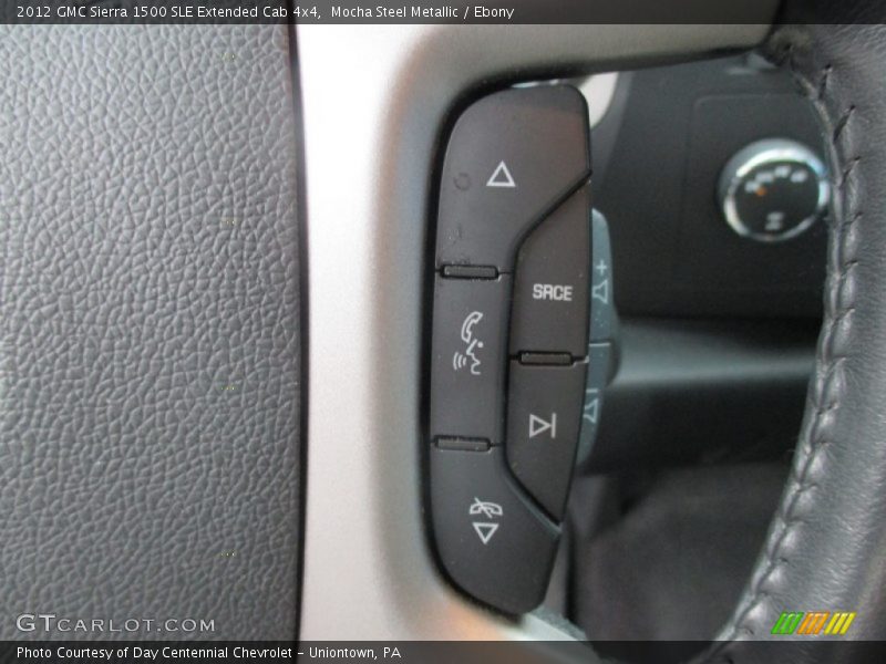 Mocha Steel Metallic / Ebony 2012 GMC Sierra 1500 SLE Extended Cab 4x4
