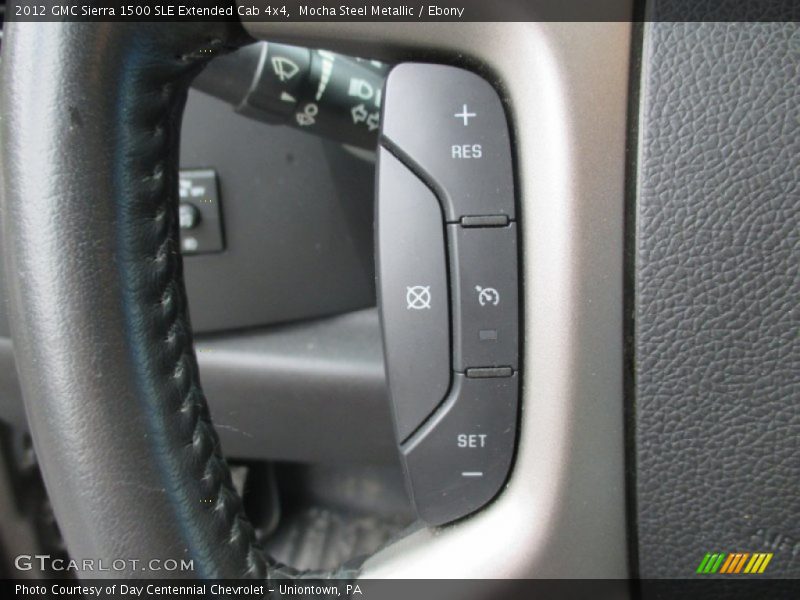 Mocha Steel Metallic / Ebony 2012 GMC Sierra 1500 SLE Extended Cab 4x4