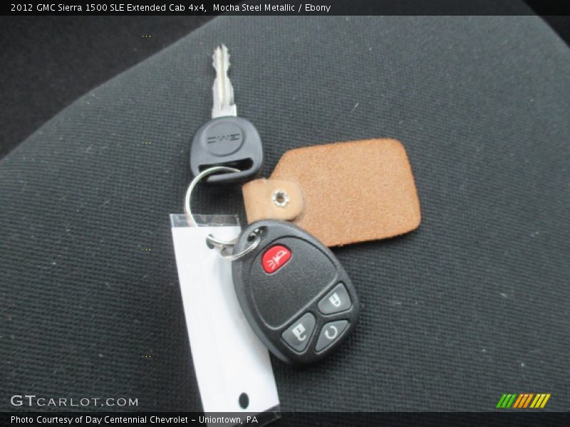Mocha Steel Metallic / Ebony 2012 GMC Sierra 1500 SLE Extended Cab 4x4