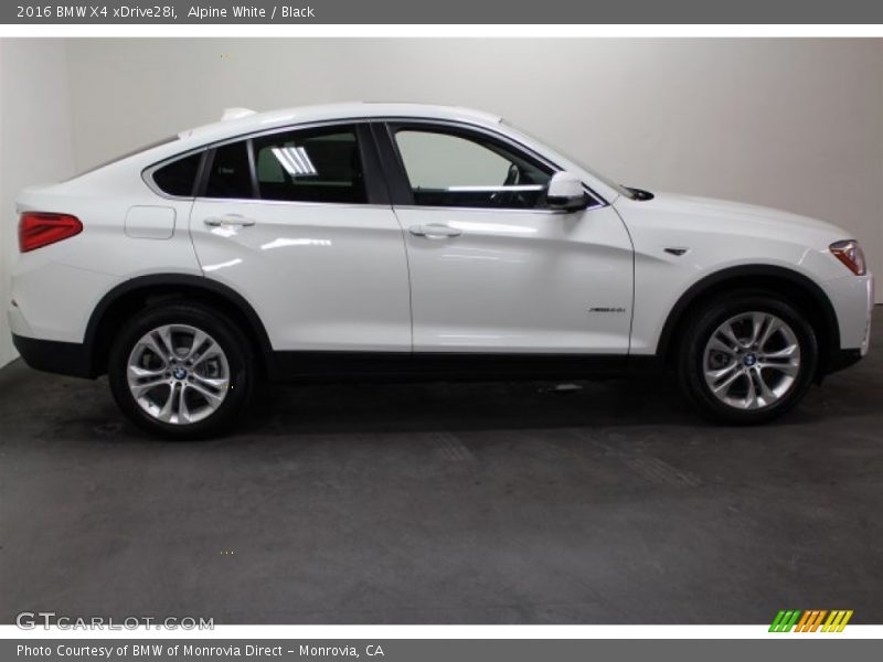  2016 X4 xDrive28i Alpine White