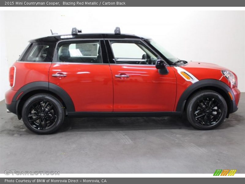 Blazing Red Metallic / Carbon Black 2015 Mini Countryman Cooper