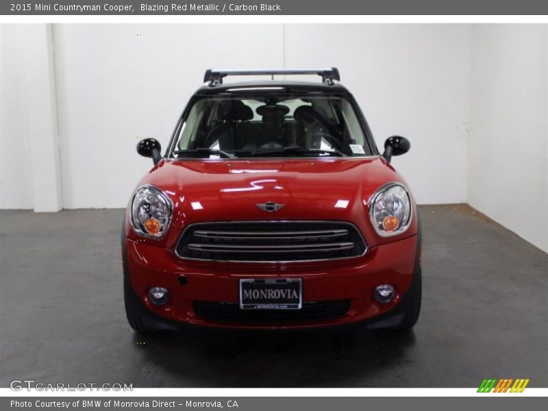 Blazing Red Metallic / Carbon Black 2015 Mini Countryman Cooper