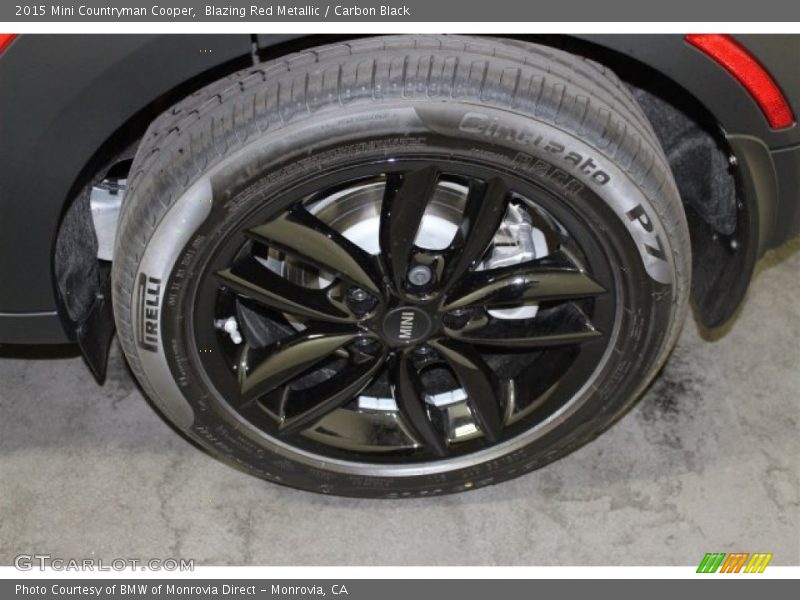 Blazing Red Metallic / Carbon Black 2015 Mini Countryman Cooper