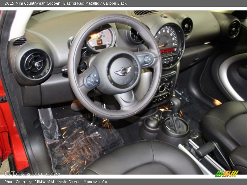 Blazing Red Metallic / Carbon Black 2015 Mini Countryman Cooper