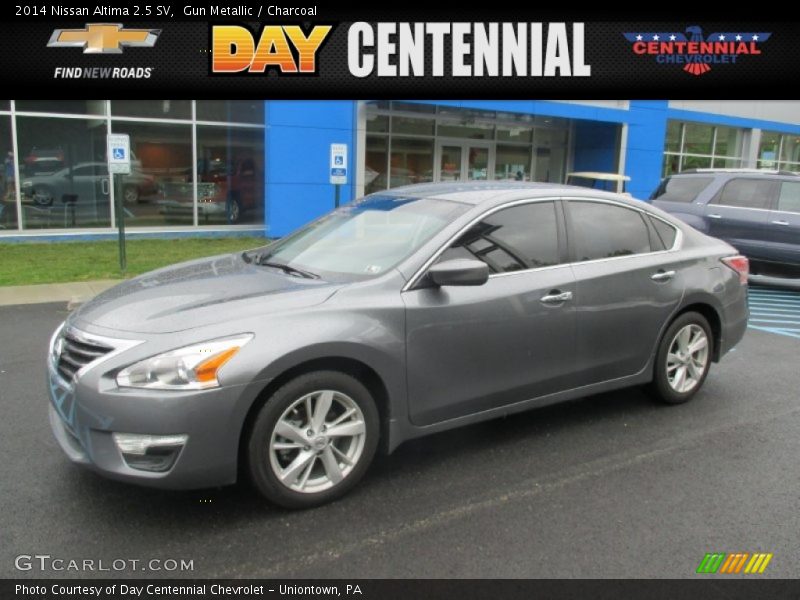 Gun Metallic / Charcoal 2014 Nissan Altima 2.5 SV