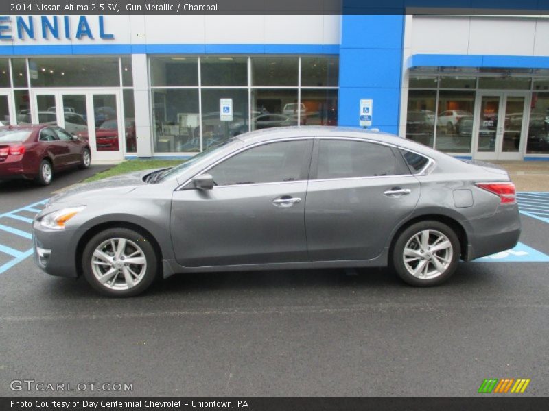 Gun Metallic / Charcoal 2014 Nissan Altima 2.5 SV