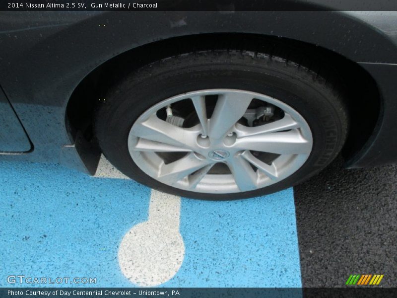 Gun Metallic / Charcoal 2014 Nissan Altima 2.5 SV