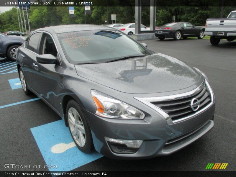 Gun Metallic / Charcoal 2014 Nissan Altima 2.5 SV