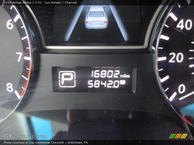 Gun Metallic / Charcoal 2014 Nissan Altima 2.5 SV
