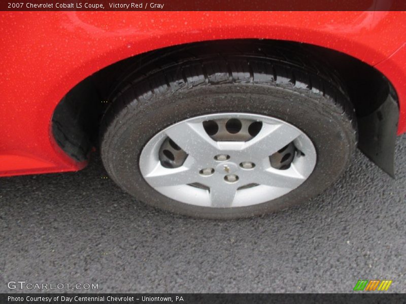 Victory Red / Gray 2007 Chevrolet Cobalt LS Coupe