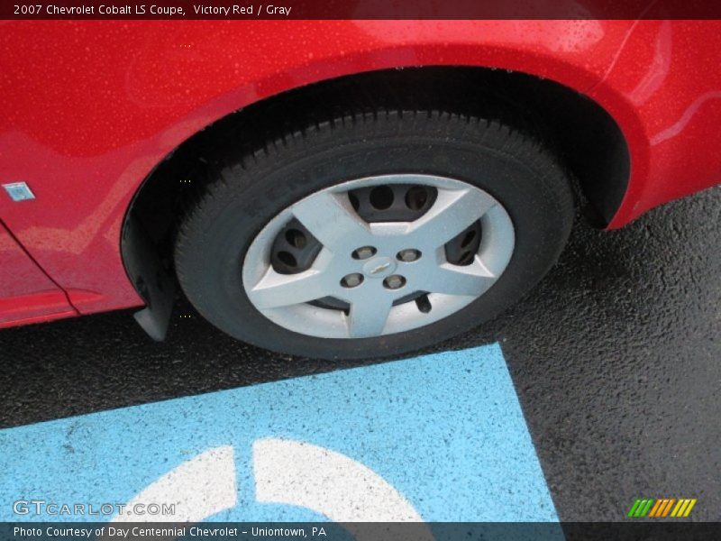 Victory Red / Gray 2007 Chevrolet Cobalt LS Coupe