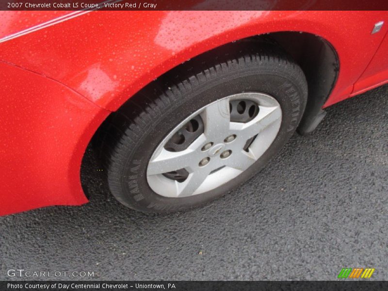 Victory Red / Gray 2007 Chevrolet Cobalt LS Coupe