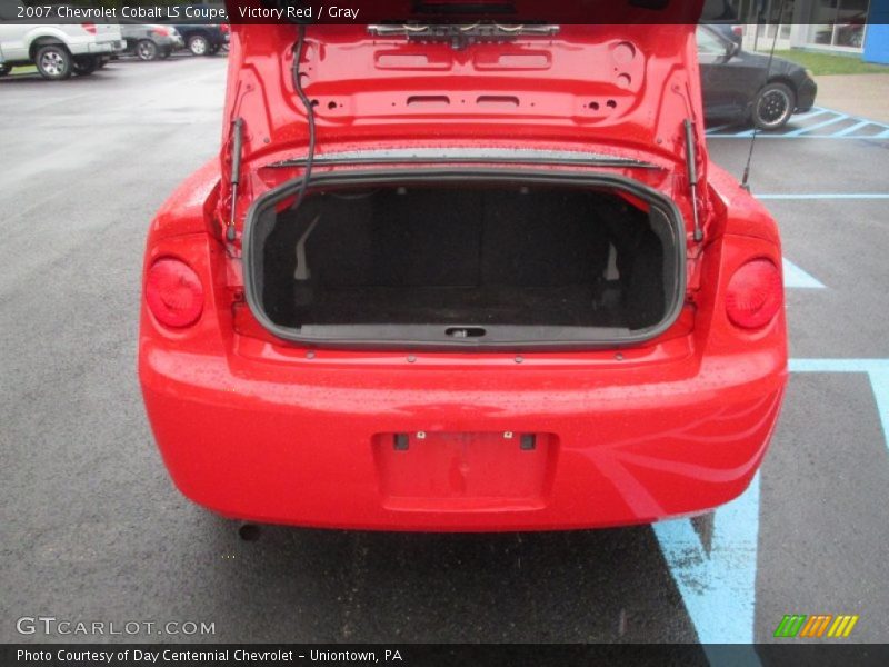 Victory Red / Gray 2007 Chevrolet Cobalt LS Coupe