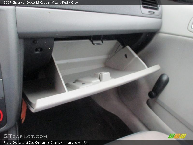 Victory Red / Gray 2007 Chevrolet Cobalt LS Coupe
