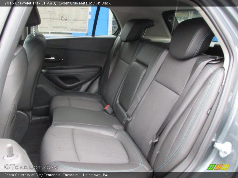 Cyber Gray Metallic / Jet Black 2016 Chevrolet Trax LT AWD