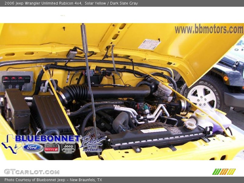 Solar Yellow / Dark Slate Gray 2006 Jeep Wrangler Unlimited Rubicon 4x4