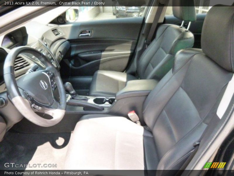 Crystal Black Pearl / Ebony 2013 Acura ILX 2.0L Premium