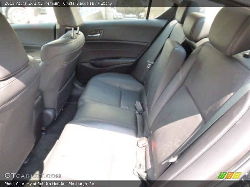 Crystal Black Pearl / Ebony 2013 Acura ILX 2.0L Premium