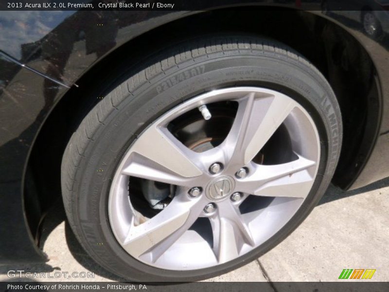 Crystal Black Pearl / Ebony 2013 Acura ILX 2.0L Premium