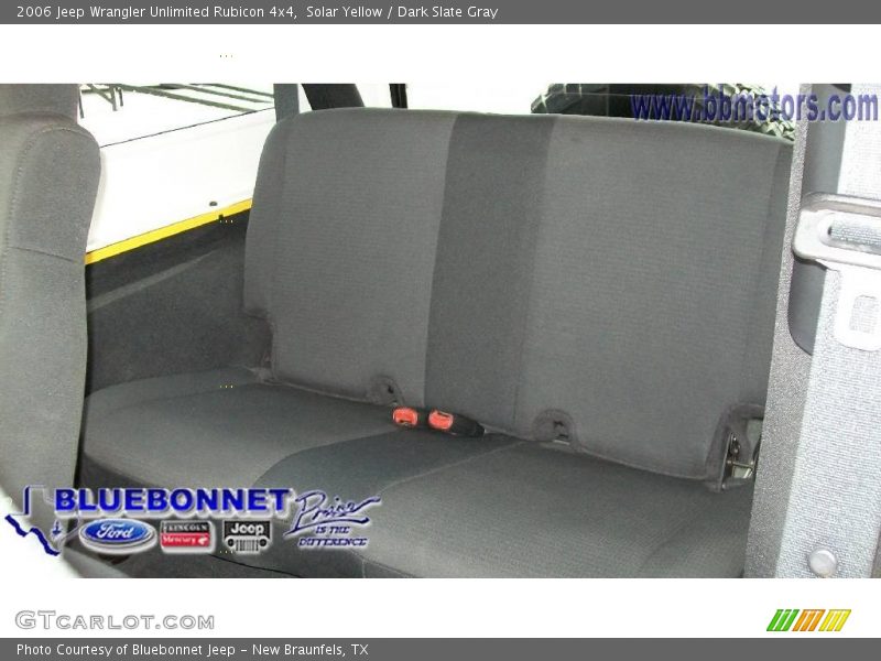 Solar Yellow / Dark Slate Gray 2006 Jeep Wrangler Unlimited Rubicon 4x4