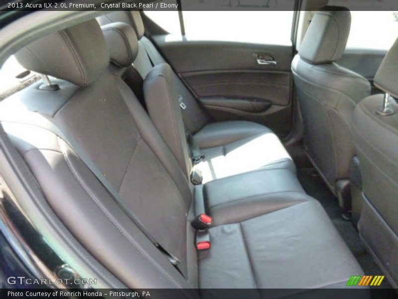 Crystal Black Pearl / Ebony 2013 Acura ILX 2.0L Premium