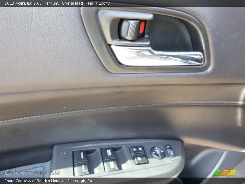 Crystal Black Pearl / Ebony 2013 Acura ILX 2.0L Premium