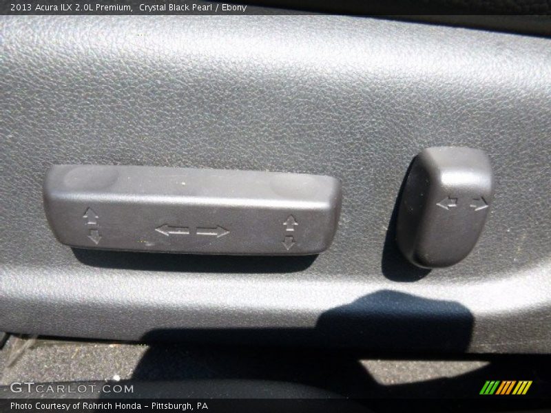 Crystal Black Pearl / Ebony 2013 Acura ILX 2.0L Premium