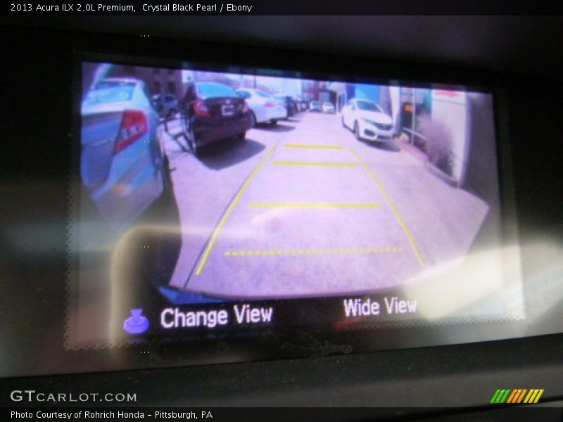 Crystal Black Pearl / Ebony 2013 Acura ILX 2.0L Premium