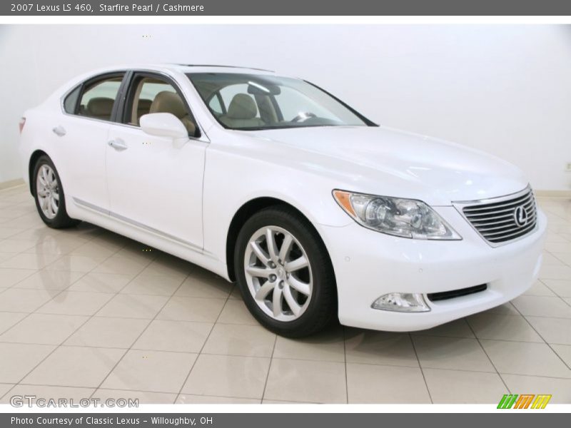 Starfire Pearl / Cashmere 2007 Lexus LS 460