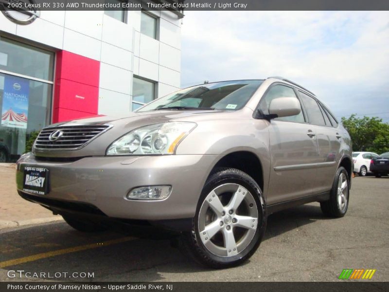 Thunder Cloud Metallic / Light Gray 2005 Lexus RX 330 AWD Thundercloud Edition