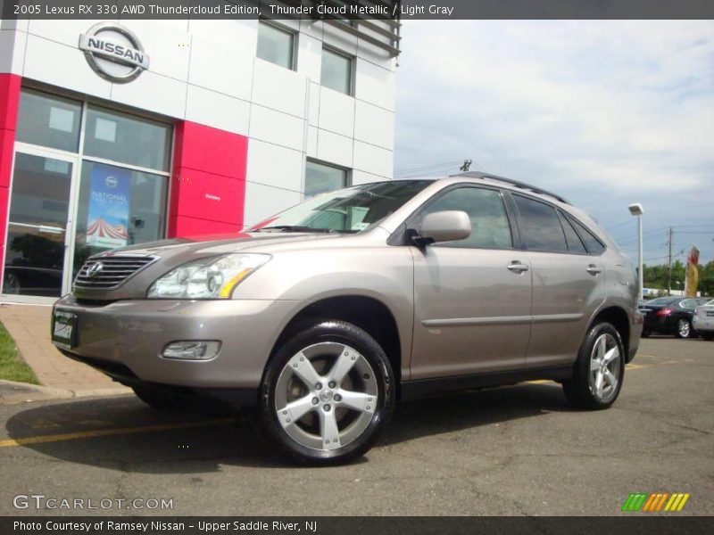Thunder Cloud Metallic / Light Gray 2005 Lexus RX 330 AWD Thundercloud Edition
